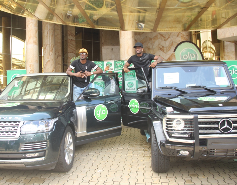 GLO REWARDS P-SQUARE WITH STATE-OF-THE-ART SUVs