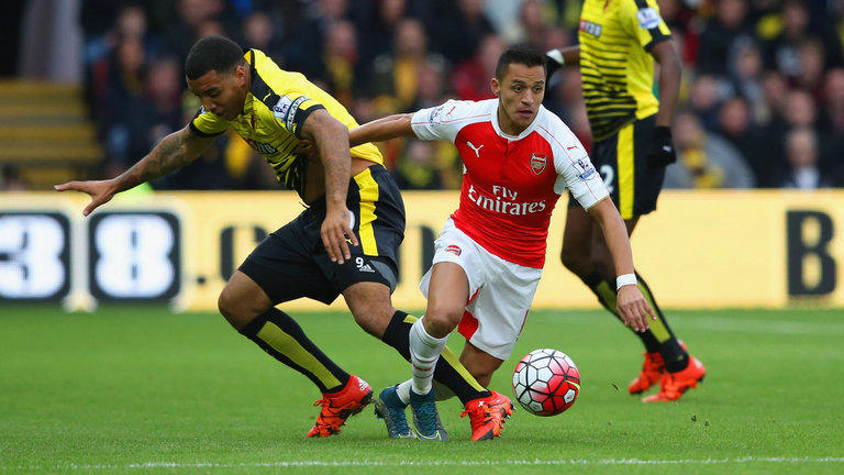 Watford 0-3 Arsenal: Alexis Sanchez stars for Arsenal in three-goal victory