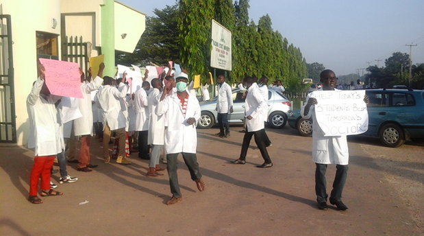 Reasons for the Peaceful Demonstration embarked upon by KASU Medical Students