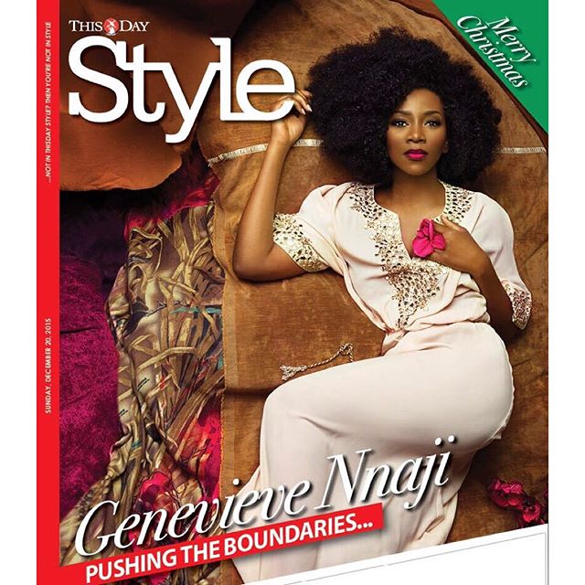Genevieve Nnaji cover December Edition of Style magazine