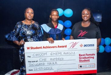 Access Bank “W” Initiative Hosts W Student Achievers Award, Gifts Cash Prizes to Three Graduating Students  