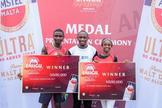 Run for The Coal City: Amstel Malta Ultra Rewards Winners With Cash Prizes  