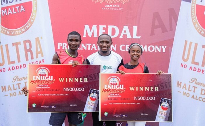 Run for The Coal City: Amstel Malta Ultra Rewards Winners With Cash Prizes  