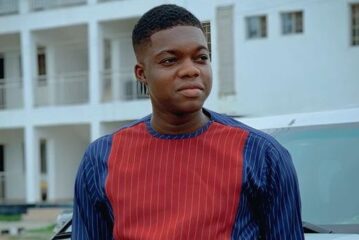 Cute Abiola Gives Back To His Community