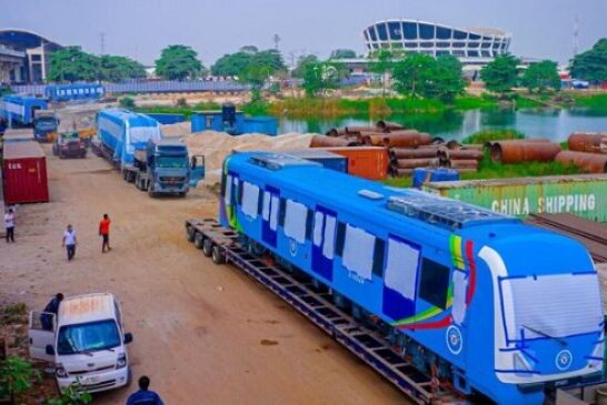 Lagos Takes Delivery Of Two Train Sets Ahead Of Blue Line Project Inauguration