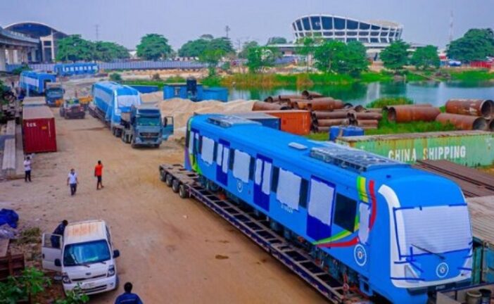 Lagos Takes Delivery Of Two Train Sets Ahead Of Blue Line Project Inauguration