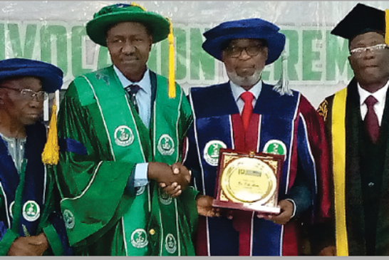 Caleb University Honours Alake With Doctorate