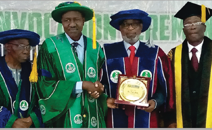 Caleb University Honours Alake With Doctorate