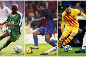 Ranked! Diego Maradona, Messi, Okocha Named in 6 Most Skillful Footballers of All Time