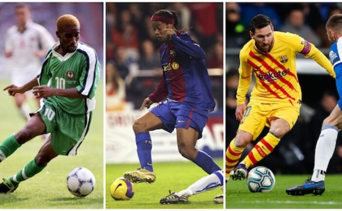 Ranked! Diego Maradona, Messi, Okocha Named in 6 Most Skillful Footballers of All Time