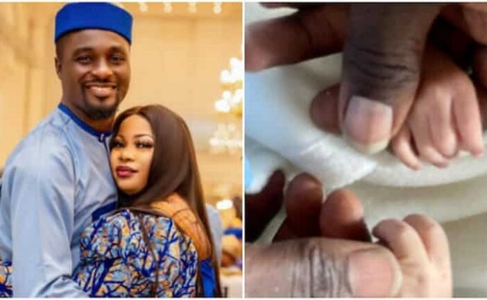 “We Waited for 7 Years”: Actor Adeniyi and Wife Finally Become Parents As They Welcome Twins