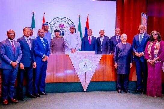 Buhari Hails CACOVID For Raising His Global Profile, Donating 350 Security Vehicles