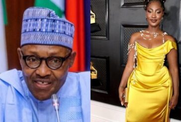 Buhari Celebrates Tems For Winning Grammy Award