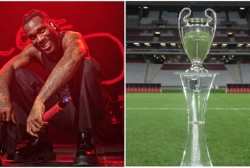 Burna Boy To Perform At UEFA Champions League Final
