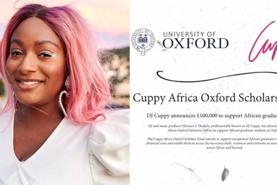 Cuppy Launches Scholars Fund to Support African Graduate Students at Oxford