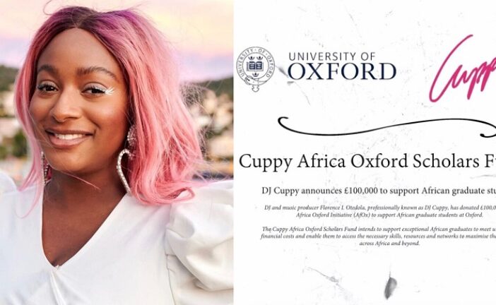 Cuppy Launches Scholars Fund to Support African Graduate Students at Oxford