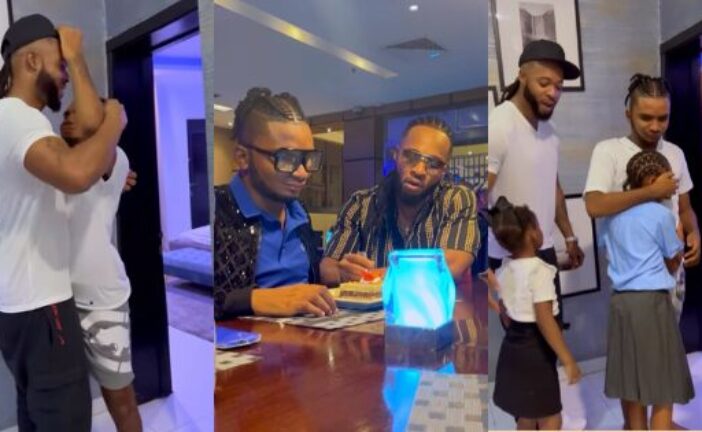 Flavour, Three Daughters Celebrate Adopted Son’s Birthday