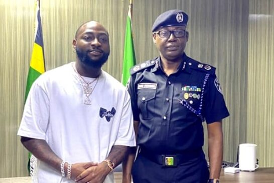 Davido Visits Commissioner Of Police Ahead Lagos ‘Timeless’ Concert