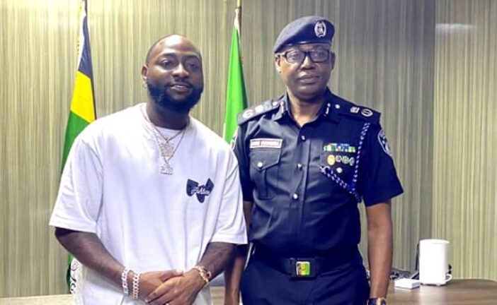 Davido Visits Commissioner Of Police Ahead Lagos ‘Timeless’ Concert