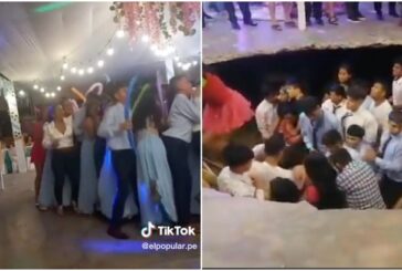 Viral Video: Dance Floor Collapses During Graduation Party, Swallows 25 Students