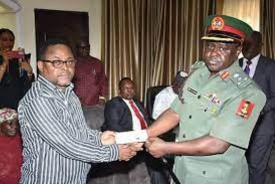 NYSC Presents Cheques To Family Of Lagos Corps Member Crushed