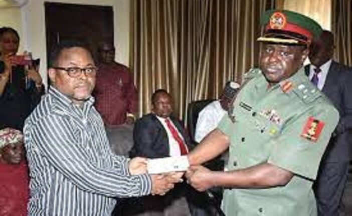 NYSC Presents Cheques To Family Of Lagos Corps Member Crushed