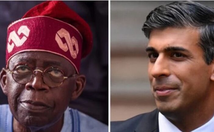 UK PM Sunak Pledges Support For Tinubu Administration