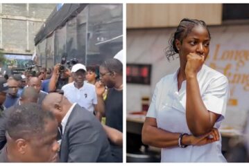 Sanwo-Olu Visits Hilda Baci As She Attempts To Break World Record