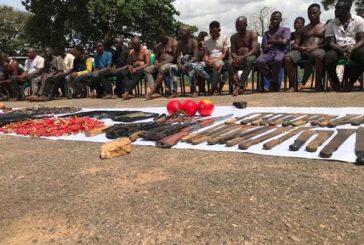 Oyo Police Storm Auxiliary’s Hideout, Arrest 78 With Arms
