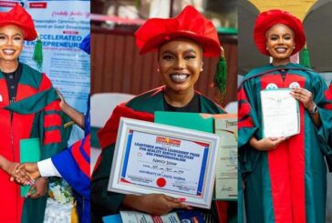 Actress Nancy Isime Bags Honorary Doctorate Degree From American University