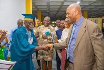 Former Super Eagles Star Graduates At 69, Emerges Best Student