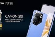 Technology, Innovation Hit Peak As New Tecno Camon 20 Wins Muse Design Awards 2023