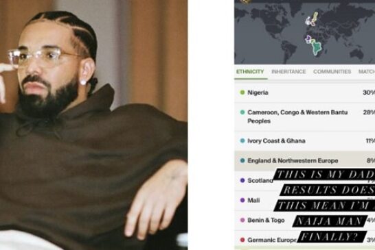 Drake Shares Father’s Ancestry Results Showing He’s Nigerian