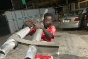 30-Year-Old Man Caught Vandalizing Bridge Railings In Lagos