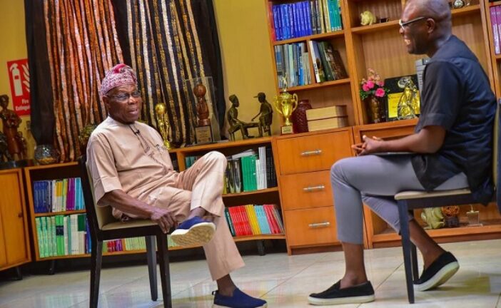 President Olusegun Obasanjo sits with Chude Jideonwo on #WithChude for a Democracy Day Special.  