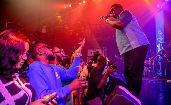 A Fusion Of Legends: Wande Coal Rocks The Stage At 'Trace Live' Powered By Legend 