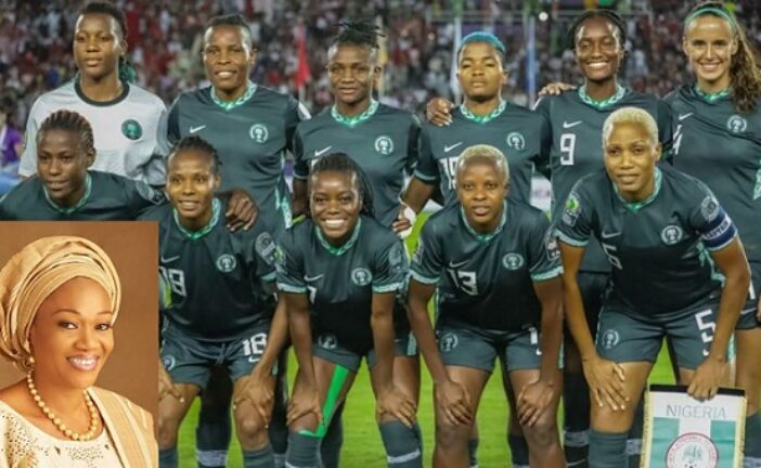 Fist Lady To Host Super Falcons Ahead Of FIFA World Cup
