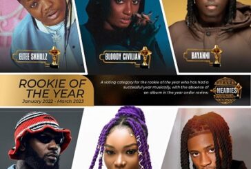 Headies Nominates Odumodublvck, Bayanni, Others For ‘Rookie Of The Year’ Award