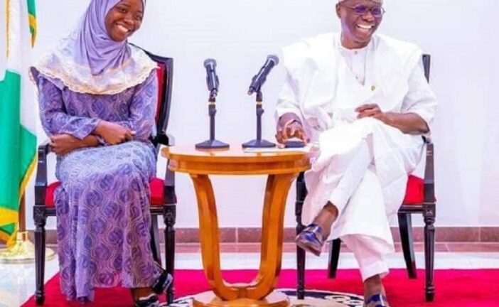 Sanwo-Olu Fulfils N10m Cash Prize To LASU's All-Time Best Student Aminat