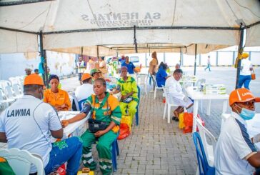 LAWMA ORGANISES MEDICAL CHECKS FOR SWEEPERS