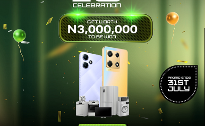 #Celebrateinfinixat10: Infinix Nigeria To Reward Customers, Brand Faithful All Through July