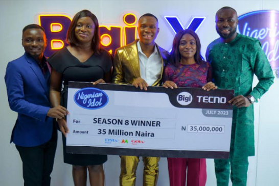 Victory Gbakara Wins Nigerian Idol Season 8, Clinches Prizes Worth Millions Of Naira