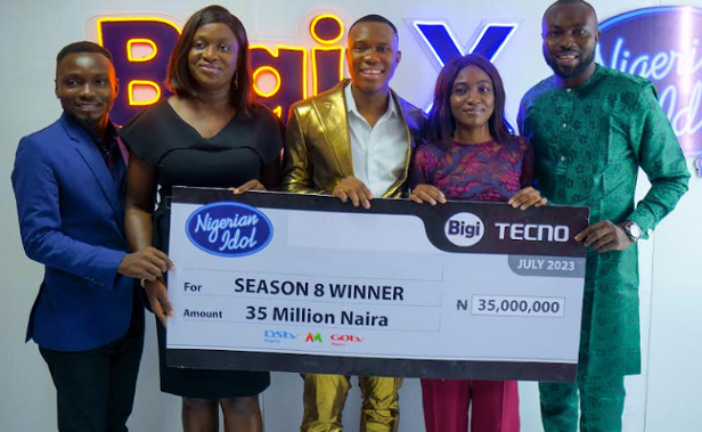 Victory Gbakara Wins Nigerian Idol Season 8, Clinches Prizes Worth Millions Of Naira