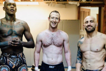 Zuckerberg Trains With UFC Champions, Adesanya, Alexander