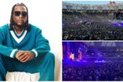 Burna Boy Makes History As First African Artiste To Sell Out U.S Stadium
