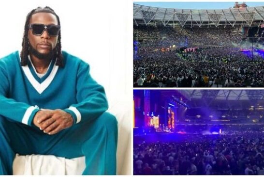Burna Boy Makes History As First African Artiste To Sell Out U.S Stadium
