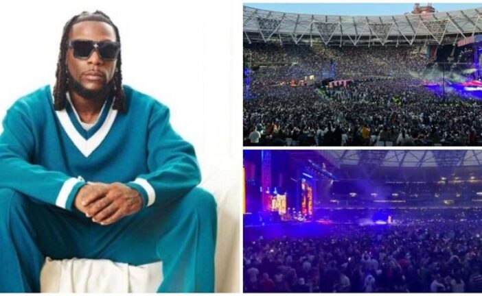 Burna Boy Makes History As First African Artiste To Sell Out U.S Stadium