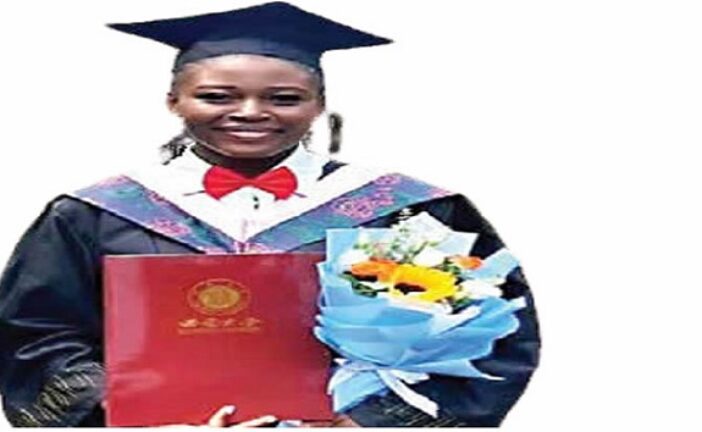 Films Helped Me Master Mandarin Language – Nigerian Who Topped Chinese Varsity At Graduation