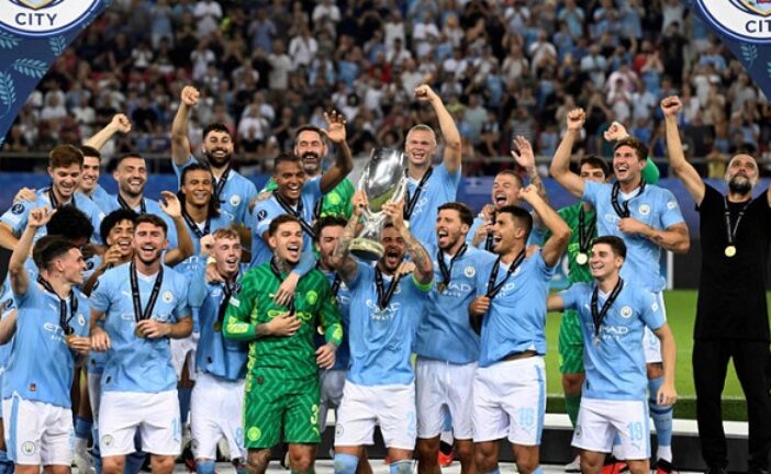 Manchester City Beat Sevilla On Penalties To Win UEFA Super Cup