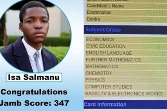 Meet Brilliant Nigerian Teen Who Bagged 9A’s in WAEC, 347 in JAMB-UTME